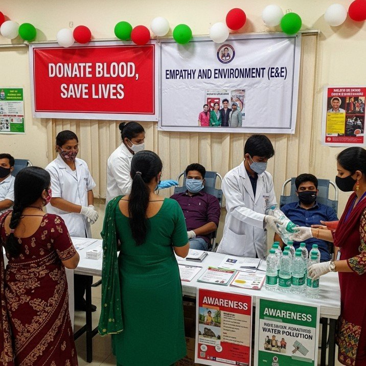 Earth and Empathy (E&E Connect) NGO Bhopal | Clothes, Food & Blood Donation